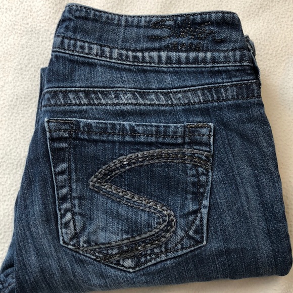 Silver Jeans Blue Suki Straight Leg Jeans Size 29 - Picture 13 of 13